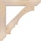 Ekena Millwork Balboa Slat Smooth Bracket, Douglas Fir, 5 1/2"W x 40"D x 40"H BKT06X40X40BOA06SDF - alternate 2